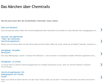 Tablet Screenshot of chemtrails-maerchen.blogspot.com