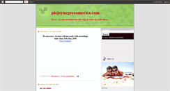 Desktop Screenshot of piojoynegroxamerica.blogspot.com