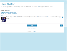 Tablet Screenshot of leafschatter.blogspot.com