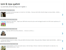 Tablet Screenshot of izzaizmi.blogspot.com