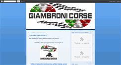Desktop Screenshot of giambronicorse.blogspot.com
