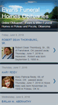 Mobile Screenshot of evansfuneralhomes.blogspot.com