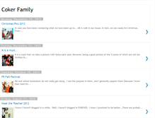 Tablet Screenshot of cokerfamilyupdates.blogspot.com