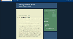 Desktop Screenshot of buildingourfirsthouse.blogspot.com