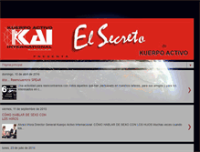 Tablet Screenshot of kuerpoactivoelsecreto.blogspot.com