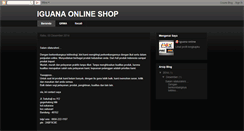 Desktop Screenshot of iguanaonlineshop.blogspot.com