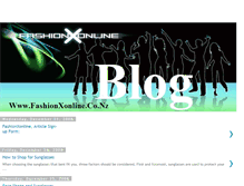 Tablet Screenshot of fashionxstore.blogspot.com