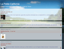 Tablet Screenshot of lapetitecalifornie.blogspot.com