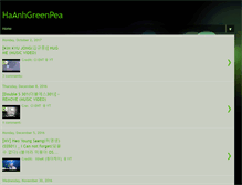 Tablet Screenshot of haanhgreenpea.blogspot.com