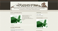 Desktop Screenshot of lesgolfesdobaga.blogspot.com