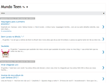 Tablet Screenshot of mundoteen-bia.blogspot.com