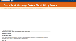 Desktop Screenshot of dirtytextmessagejokes.blogspot.com