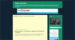 Desktop Screenshot of bobbymoynihan.blogspot.com