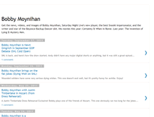 Tablet Screenshot of bobbymoynihan.blogspot.com