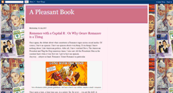 Desktop Screenshot of apleasantbook.blogspot.com