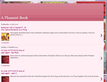 Tablet Screenshot of apleasantbook.blogspot.com