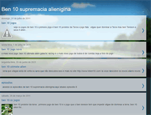 Tablet Screenshot of ben10supremaciaalienigina.blogspot.com