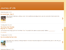 Tablet Screenshot of journeyofmylifendestiny.blogspot.com