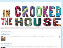 Tablet Screenshot of inthecrookedhouse.blogspot.com