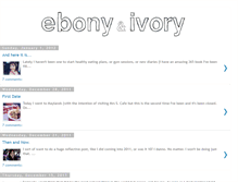 Tablet Screenshot of ebonyarwen.blogspot.com