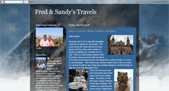 Desktop Screenshot of fredsandytravellog.blogspot.com