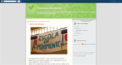 Desktop Screenshot of escolamovimento.blogspot.com