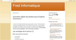 Desktop Screenshot of fred-informatique.blogspot.com