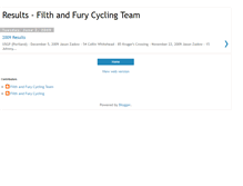 Tablet Screenshot of filthandfurycycling-results.blogspot.com