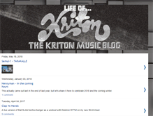 Tablet Screenshot of kriton-music.blogspot.com