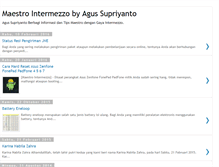 Tablet Screenshot of maestro-intermezzo.blogspot.com