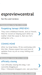 Mobile Screenshot of espreviewcentral.blogspot.com