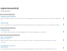 Tablet Screenshot of espreviewcentral.blogspot.com