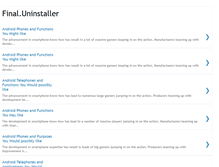 Tablet Screenshot of final-uninstaller.blogspot.com