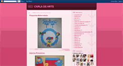 Desktop Screenshot of carladsarts.blogspot.com