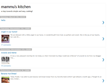 Tablet Screenshot of mammuskitchen.blogspot.com