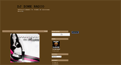 Desktop Screenshot of djzoneradio.blogspot.com