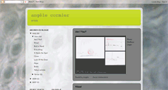 Desktop Screenshot of angelecormier.blogspot.com