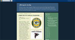 Desktop Screenshot of jrbsportsscribe.blogspot.com