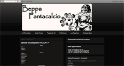 Desktop Screenshot of beppafantacalcio.blogspot.com