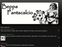 Tablet Screenshot of beppafantacalcio.blogspot.com