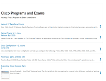 Tablet Screenshot of cisco2009.blogspot.com