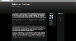 Desktop Screenshot of laurenandjake.blogspot.com