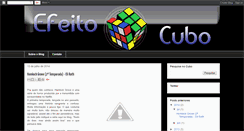 Desktop Screenshot of efeitocubo.blogspot.com