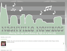 Tablet Screenshot of nashvillenewbies.blogspot.com