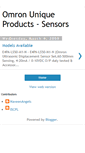 Mobile Screenshot of omron4sensors.blogspot.com