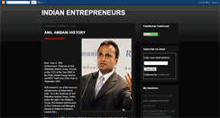 Desktop Screenshot of indiantopentrepreneurs.blogspot.com