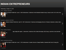 Tablet Screenshot of indiantopentrepreneurs.blogspot.com