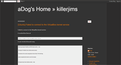 Desktop Screenshot of killerjims.blogspot.com