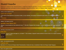 Tablet Screenshot of hostelgaucho.blogspot.com