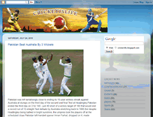 Tablet Screenshot of cricket-life.blogspot.com